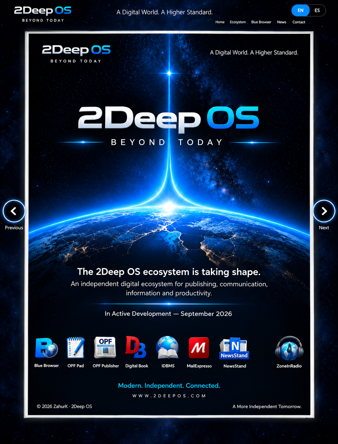 2Deep OS Beyond Today cover