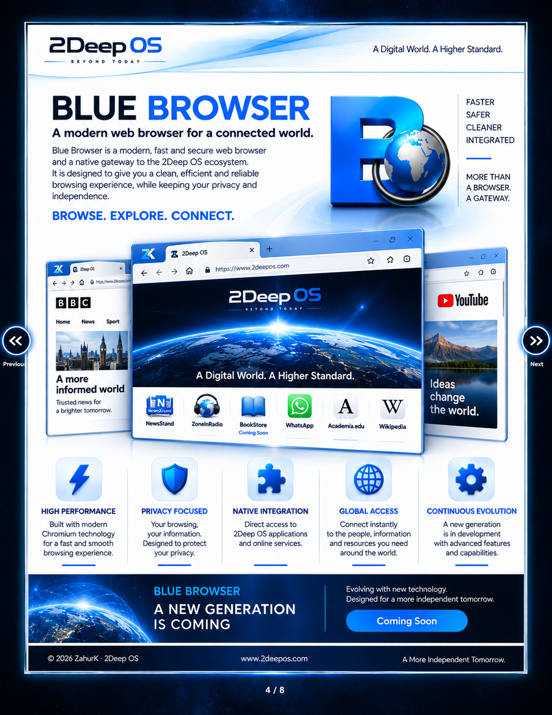 Blue Browser